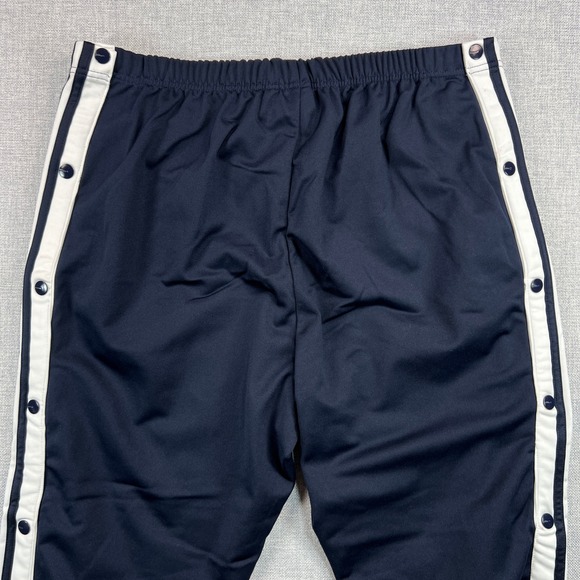 adidas Adibreak Tearaway Track Pants Men XL Navy Blue Snap Y2K Streetwear BR2238 - Picture 8 of 11